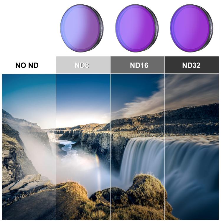 For DJI Osmo Action 6 PULUZ Action Camera ND32 Lens Filter, ND32