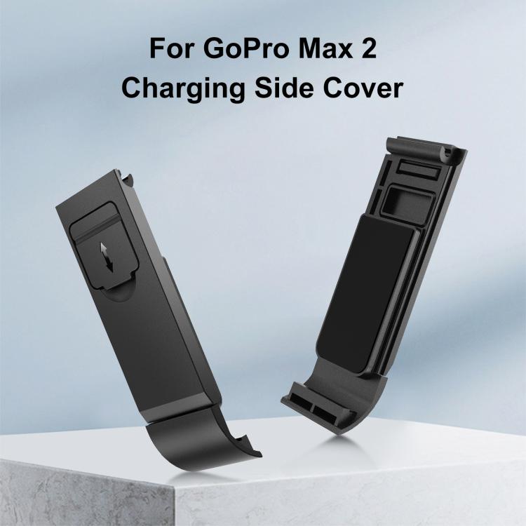 For GoPro MAX2 PULUZ ABS Battery Side Interface Cover, Side Interface Cover