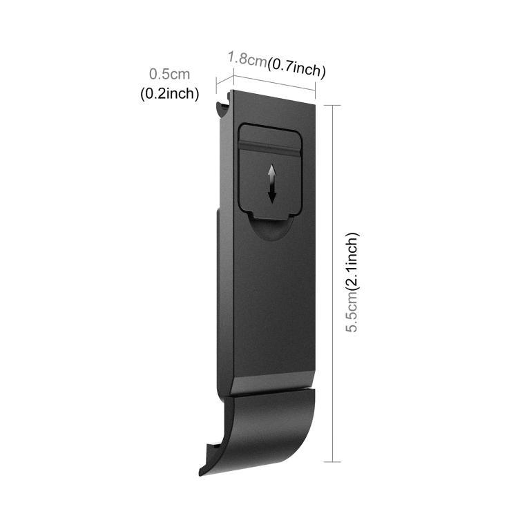 For GoPro MAX2 PULUZ ABS Battery Side Interface Cover, Side Interface Cover