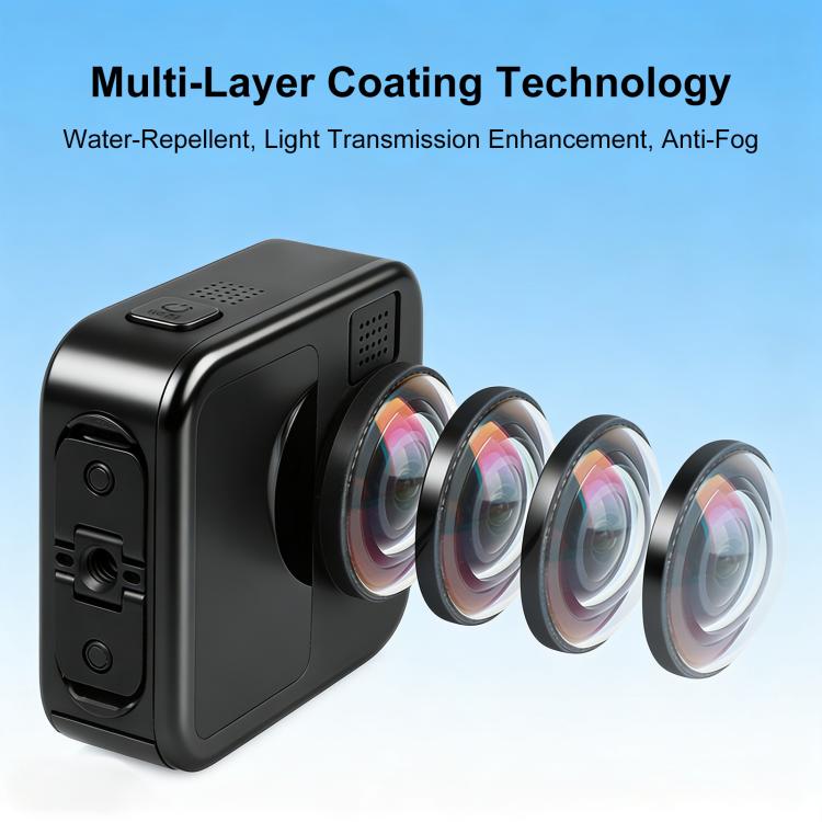 For GoPro MAX2 PULUZ Optical Tempered Glass Lens Guard Protective Cover, Glass Lens Guard