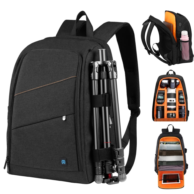 PULUZ Outdoor Portable Waterproof Scratch-proof Dual Shoulders Backpack Handheld PTZ Stabilizer Camera Bag with Rain Cover for Digital Camera, DJI Ronin-SC / Ronin-S, Backpack(Grey), Backpack(Black), Backpack(Grey US)