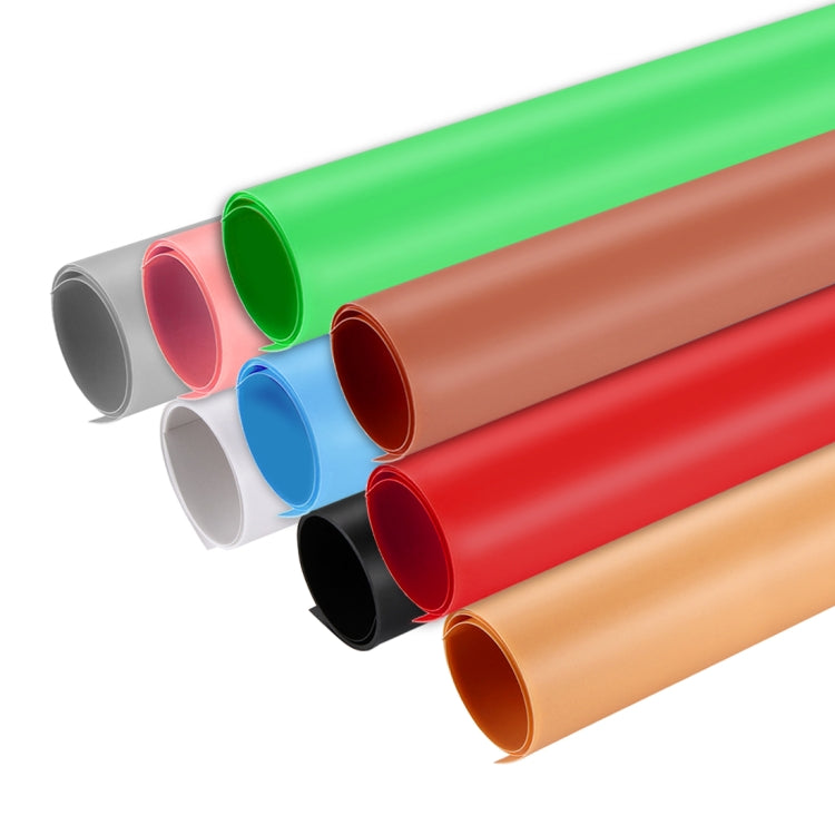 PULUZ Photography Background PVC Paper Kits for Studio Tent Box, Size: 121cm x 58cm, Backdrop 60cm(Blue), Backdrop 60cm(Red), Backdrop 60cm(B), Backdrop 60cm(W)