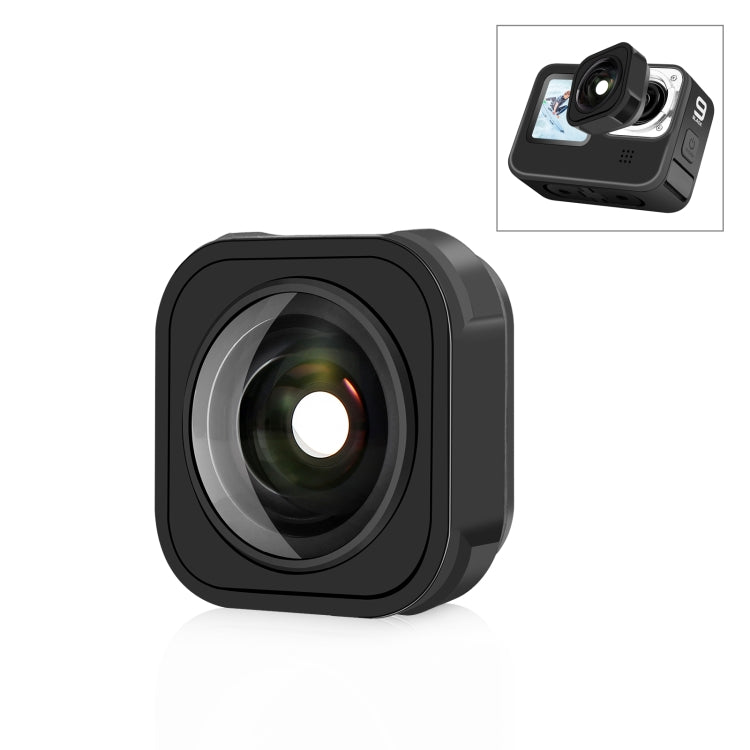PULUZ Max Lens Mod Wide Angle Lens for GoPro Hero13 Black / Hero12 Black / Hero11 Black / HERO10 Black / HERO9 Black, For GoPro Hero13 Black / Hero12 Black