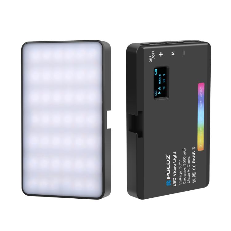 PULUZ Pocket 140 LEDs RGB Full Color Beauty Fill Light Handheld Photography LED Light, 140 LED