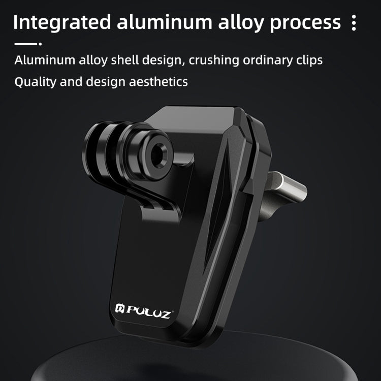 PULUZ Motorcycle Windshield Clip Bracket Camera Mount, Windshield Clip II