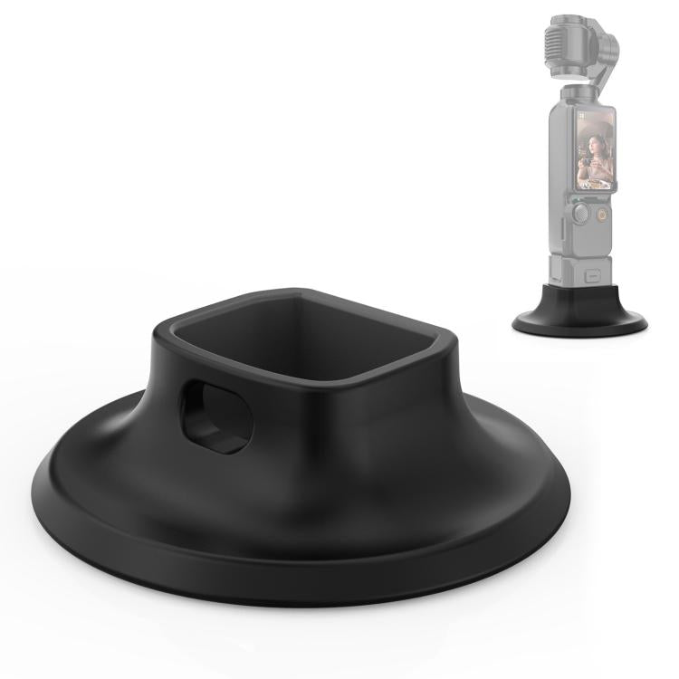 For DJI Osmo Pocket 3 PULUZ Adhesive Type Silicone Dock Desktop Base Bracket, Adhesive Type Base