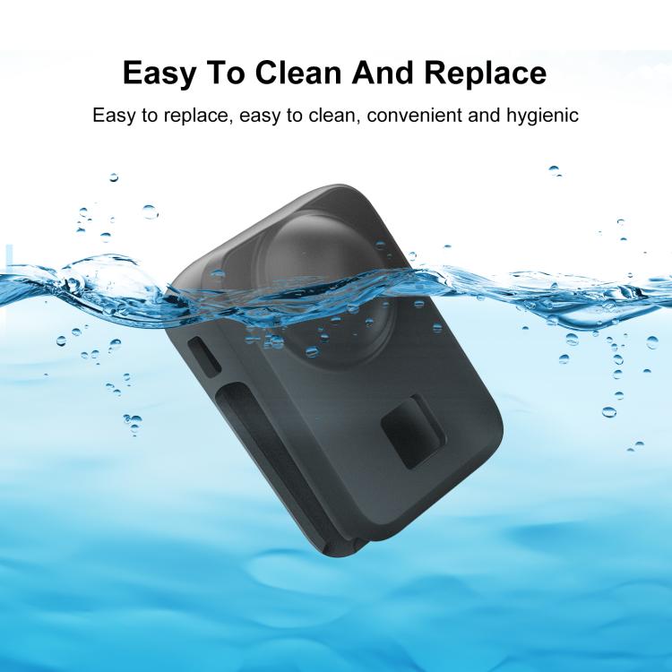 For DJI Osmo 360 STARTRC Camera All-in-one Body Lens Silicone Cover, Body Lens Silicone Cover