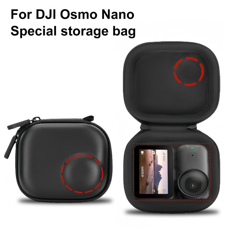 For DJI Osmo Nano PULUZ Mini Portable EVA Hard Storage Bag