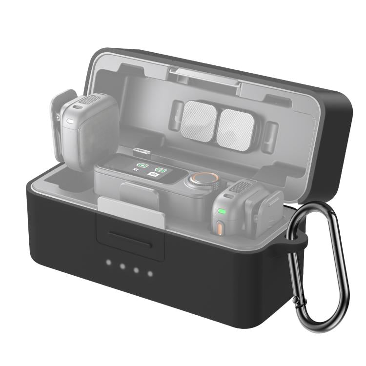 For DJI Mic 3 PULUZ Charging Case Silicone Scratch-proof Protective Cover, For DJI Mic 3