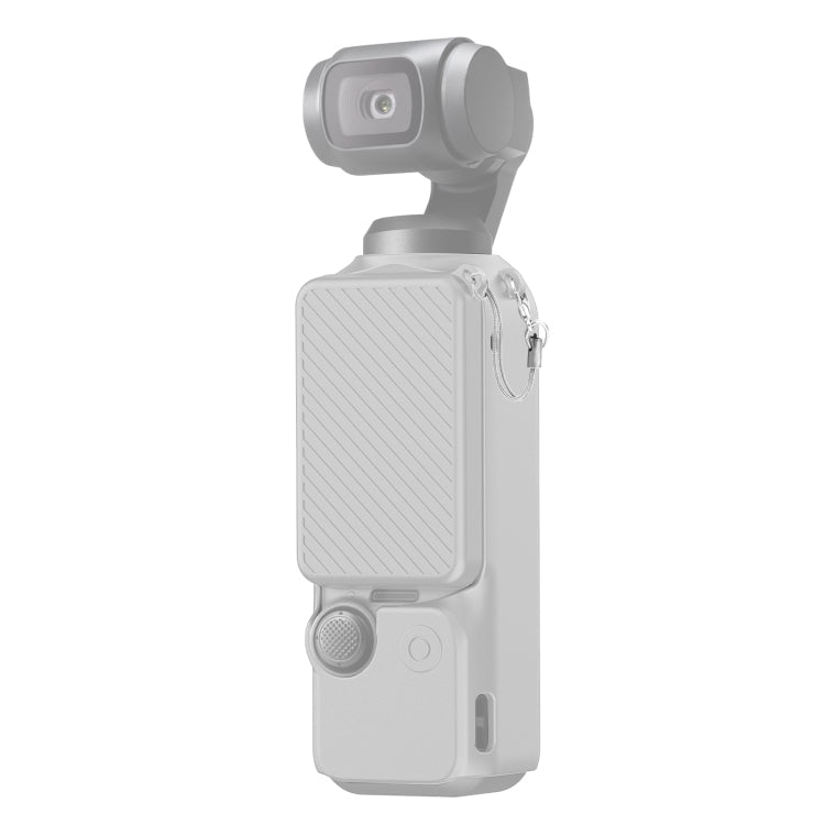 For DJI OSMO Pocket 3 PULUZ  2 in 1 Silicone Cover Case Set with Strap, Silicone Cover(Black), Silicone Cover(Blue)