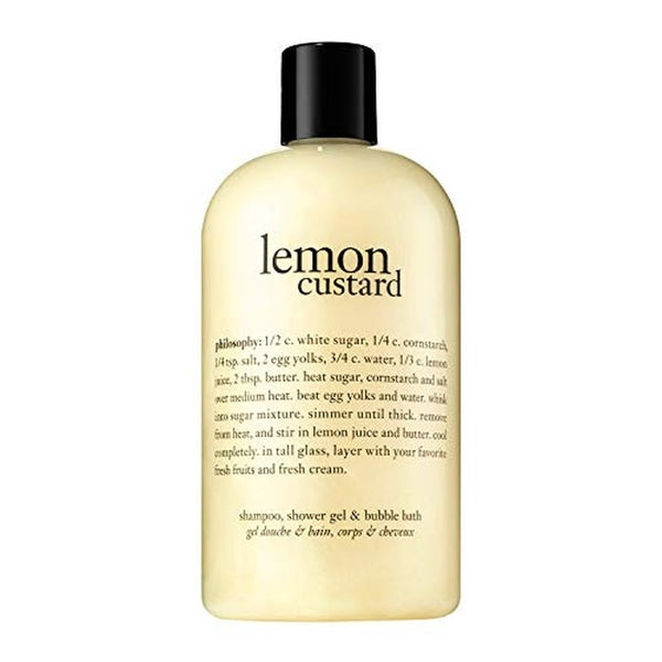 Philosophy Lemon Custard Shampoo,Shower Gel & Bubble Bath 480ml