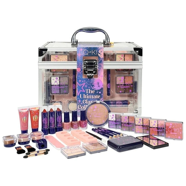 Q-KI Ultimate Glam Vanity Case 35 Pieces