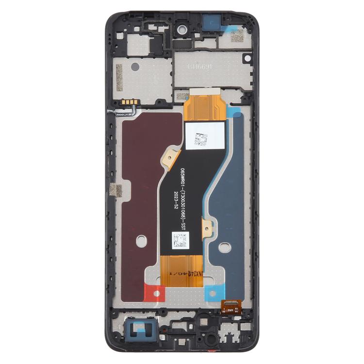 For ZTE Blade A75 5G / V60 Smart LCD Screen Digitizer Full Assembly with Frame, For ZTE Blade A75 4G / V60 Smart