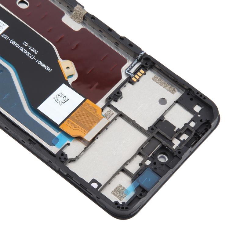 For ZTE Blade A75 5G / V60 Smart LCD Screen Digitizer Full Assembly with Frame, For ZTE Blade A75 4G / V60 Smart