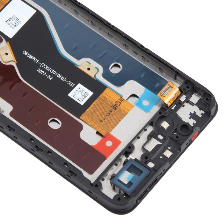For ZTE Blade A75 5G / V60 Smart LCD Screen Digitizer Full Assembly with Frame, For ZTE Blade A75 4G / V60 Smart