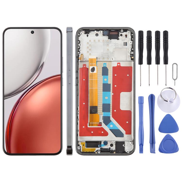 For Honor Magic8 Lite Original LCD Screen Digitizer Full Assembly with Frame, For Honor Magic8 Lite(Original)