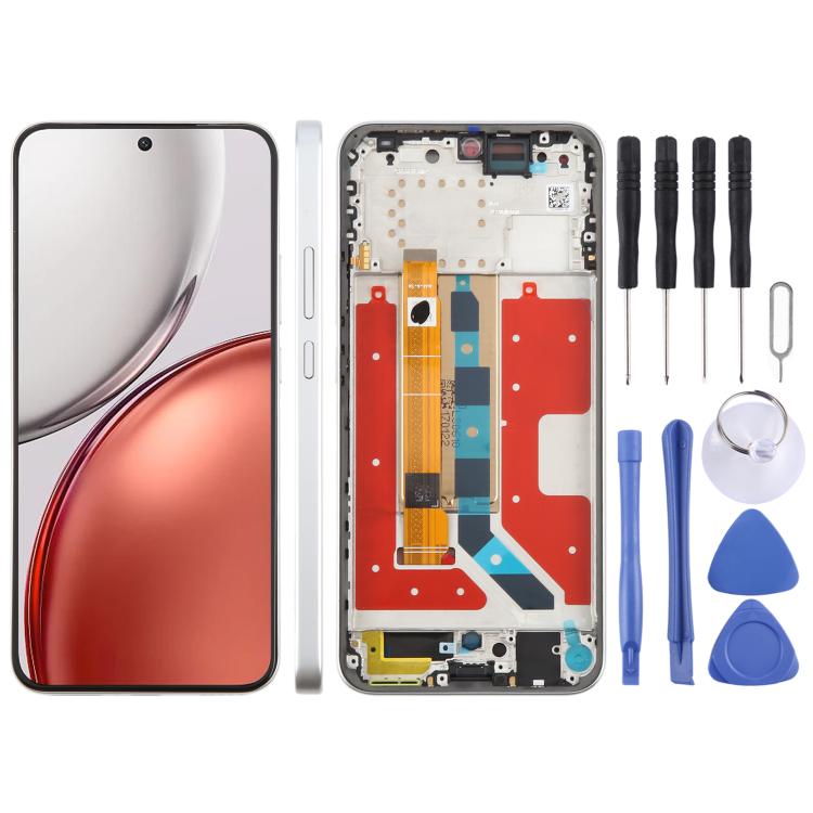 For Honor Magic8 Lite Original LCD Screen Digitizer Full Assembly with Frame, For Honor Magic8 Lite(Original)