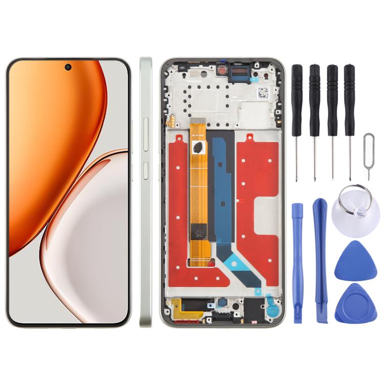 For Honor X9d Original LCD Screen Digitizer Full Assembly with Frame, For Honor X9d(Original)