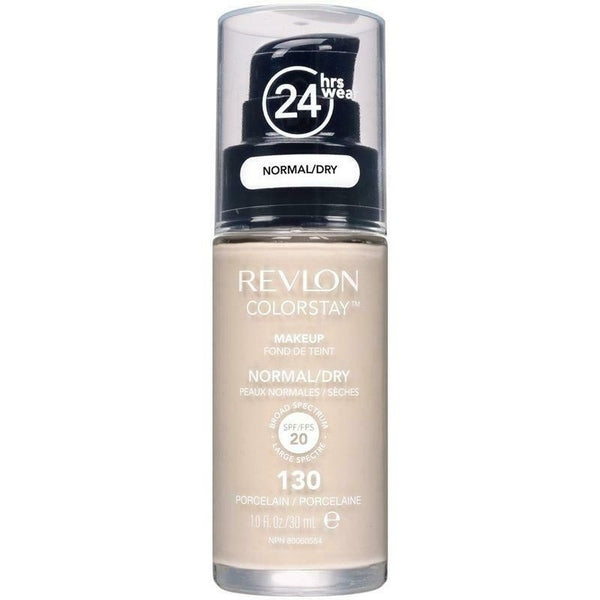 Revlon Colorstay Foundation For Normal/Dry Skin SPF20 30ml  - 120 Porcelain