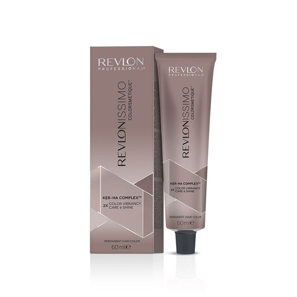 Revlon Revlonissimo Colorsmetique Permanent Hair Color 60ml - 7.24 Coppery Pearl Blonde