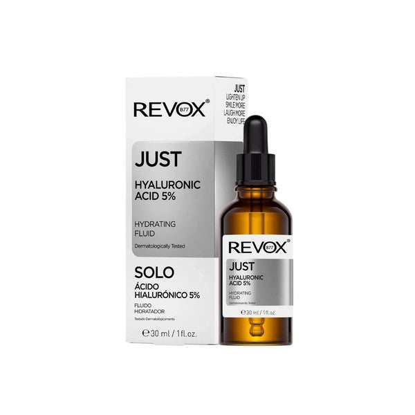 Revox B77 Just Hyaluronic Acid 5% Hydrating Fluid Serum 30ml