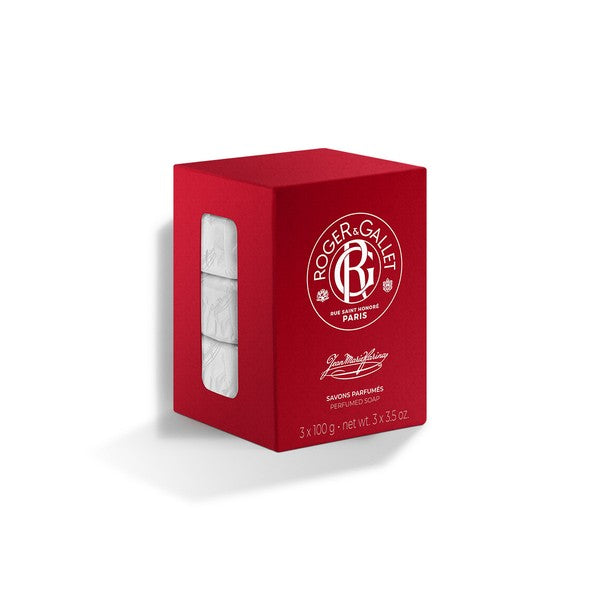 Roger & Gallet Jean Marie Farina Gift Set Perfumed Soap Bar 3x100g