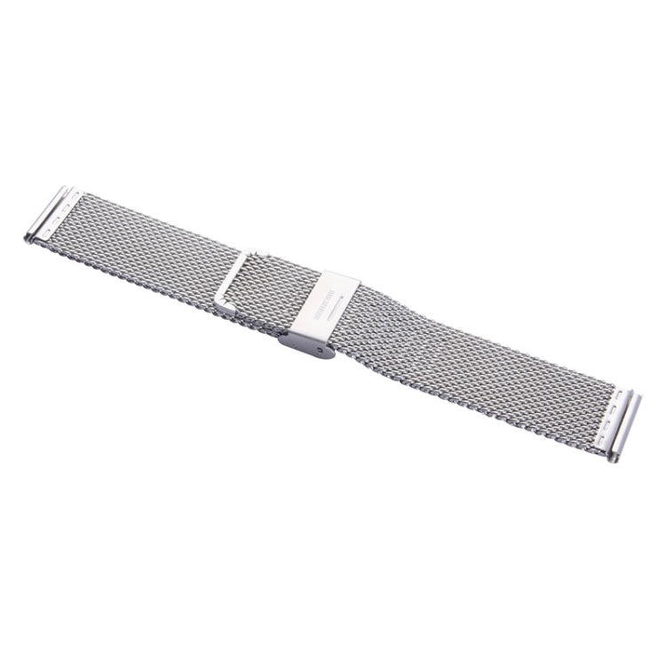 For Apple Watch 38mm Milanese Classic Buckle Stainless Steel Watch Band , Only Used in Conjunction with Connectors ( S-AW-3291 ), S-AW-3322, S-AW-3322B