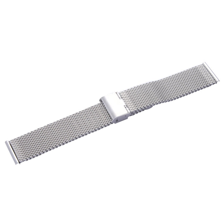 For Apple Watch 38mm Milanese Classic Buckle Stainless Steel Watch Band , Only Used in Conjunction with Connectors ( S-AW-3291 ), S-AW-3322, S-AW-3322B