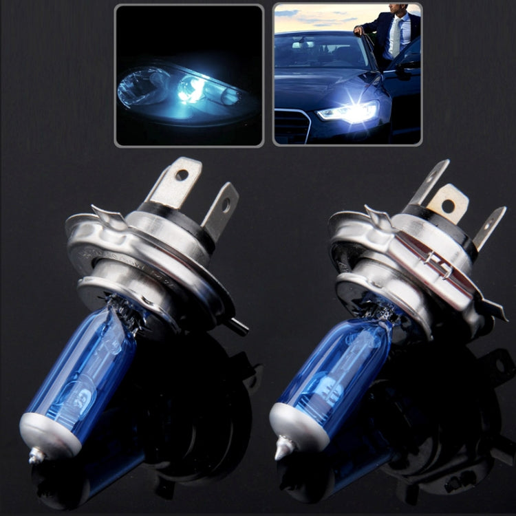 Halogen Bulb, Super White Car Headlight Bulb, 12 V / 55W, 6000K 1700 LM (Pair), H1, H4, 9005, 9006, H7, H11