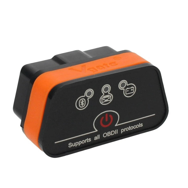 High Quality Super Mini Vgate iCar2 ELM327 OBDII WiFi Car Scanner Tool, Support Android & iOS, WiFi  Black