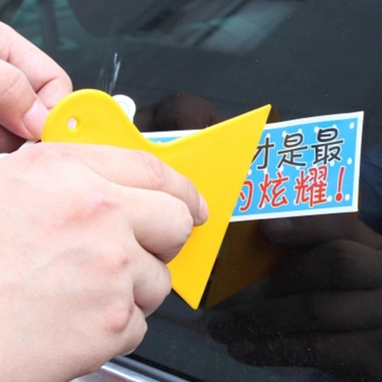 KANEED 10 PCS Car Window Wrapping Film Scraper Thickening Car Sticker Tool, Size: 11cm x 9.5cm, Film Scraper