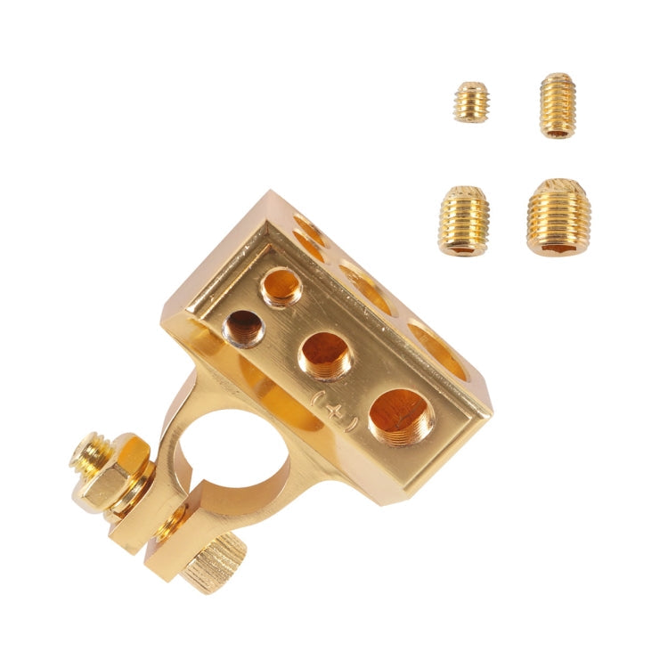 Positive & Negative Set 0 / 4 / 8 AWG Car Battery Terminals, 0 / 4 / 8 AWG