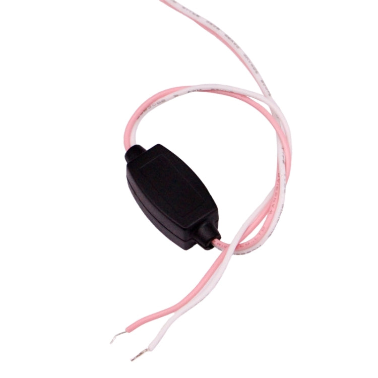 80mm 5W 180LM Angel Eyes Circles Car Headlight COB LED Lights for Vehicles, DC 12-24V, 80mm Pink Light, 80mm Green Light