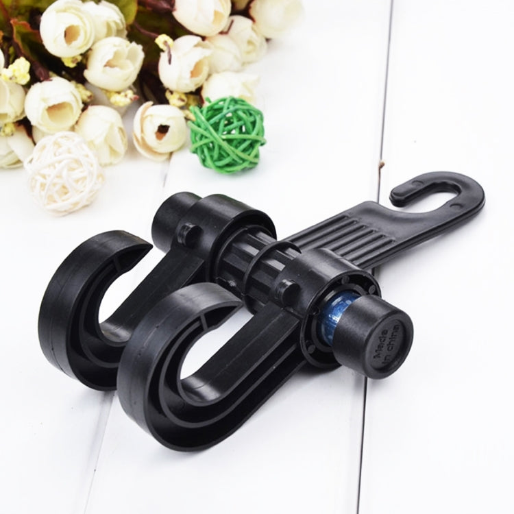 KANEED Car Vehicle Multi-functional Seat Headrest Bag Hanger Hook Holder Seat Headrest Hanger Hanging Holder Double Hooks, Car Double Hooks