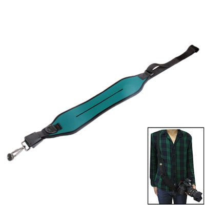 Anti-Slip Elastic Neoprene Quick Sling Strap for Camera, Gray, Deep Green