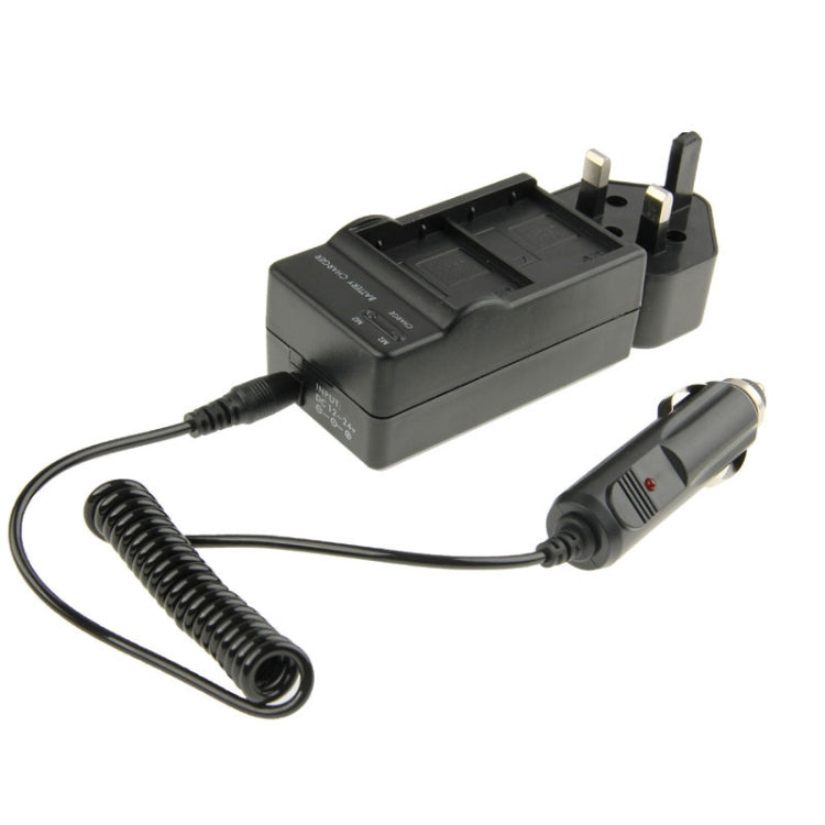 3 in 1 Digital Camera Dual Battery Car Charger for GoPro HERO3+ / 3  AHDBT-201 / AHDBT-301, US Plug, UK Plug, AU Plug