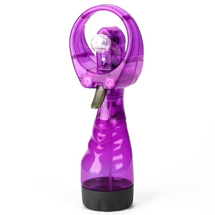 YC-8333 Hand-held Water Spray Fan (Color Random Delivery), YC-8333 Green, YC-8333 Purple
