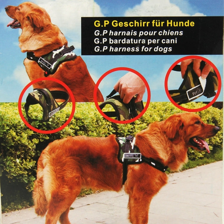 Soft Thicken Pet Chest Suspenders Dog Traction Rope, Size: M (50-65cm), Size: M (50-65cm)(Black)