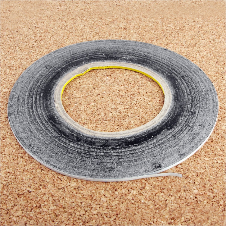 1mm Double Sided Adhesive Sticker Tape for iPhone / Samsung / HTC Mobile Phone Touch Panel Repair, Length: 50m, 1mm White, 1mm Black