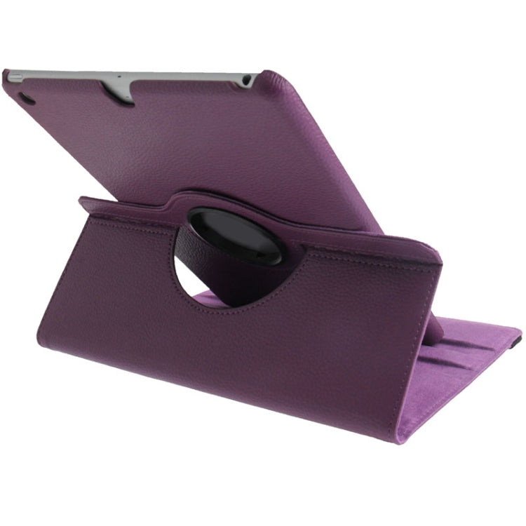 Litchi Texture 360 Degrees Rotation Leather Tablet Case with Holder for iPad Air / Air 2 / iPad 9.7 2017 / iPad 9.7 2018