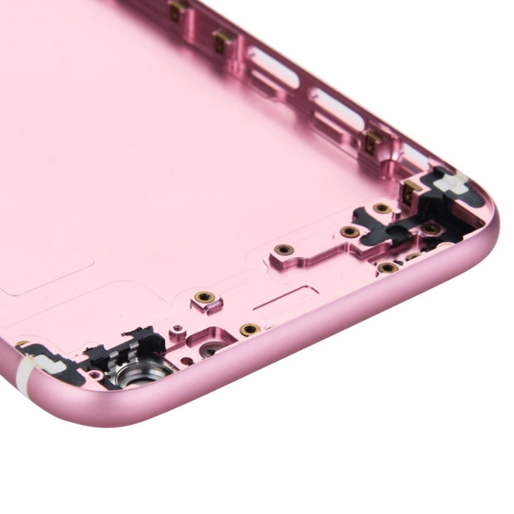 Full Assembly  Housing Cover for iPhone 6, Including Back Cover & Card Tray & Volume Control Key & Power Button & Mute Switch Vibrator Key, For iPhone 6(with side kyes)