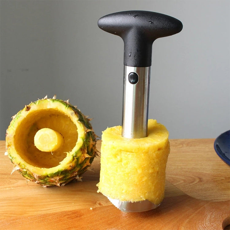 LsCook Pineapple Corer Slicer, Pineapple Corer Slicer  (Silver)