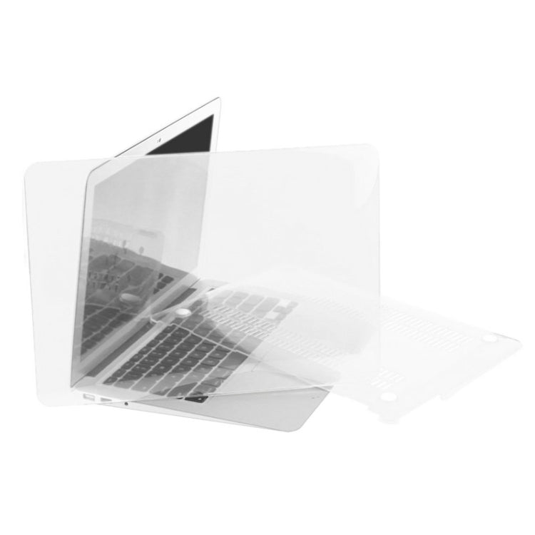 ENKAY for Macbook Air 11.6 inch (US Version) / A1370 / A1465 Hat-Prince 3 in 1 Crystal Hard Shell Plastic Protective Case with Keyboard Guard & Port Dust Plug