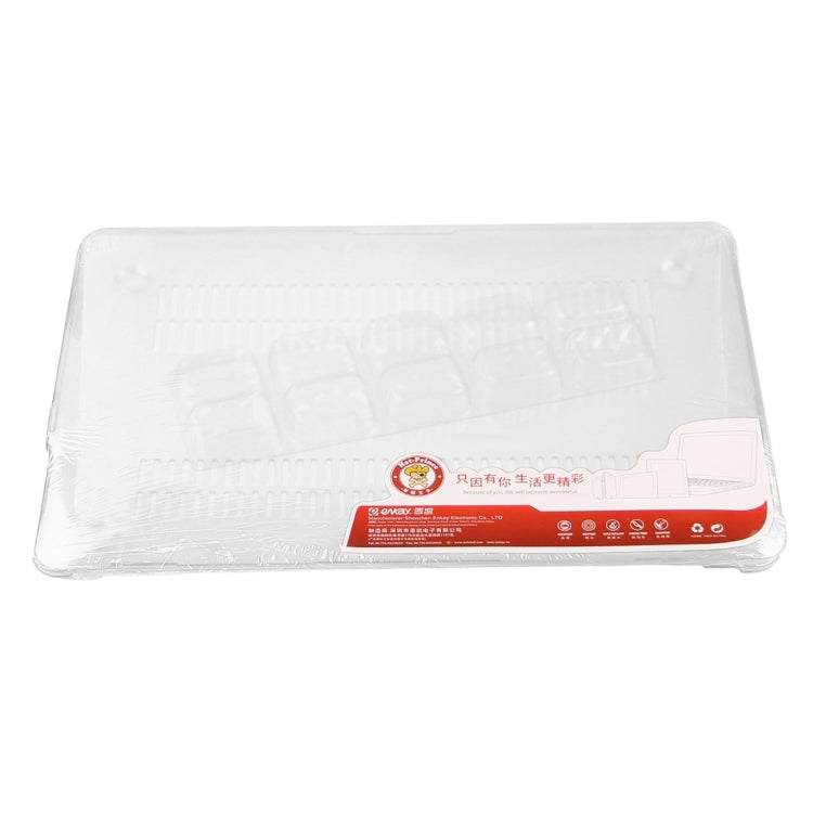 ENKAY for Macbook Air 11.6 inch (US Version) / A1370 / A1465 Hat-Prince 3 in 1 Crystal Hard Shell Plastic Protective Case with Keyboard Guard & Port Dust Plug