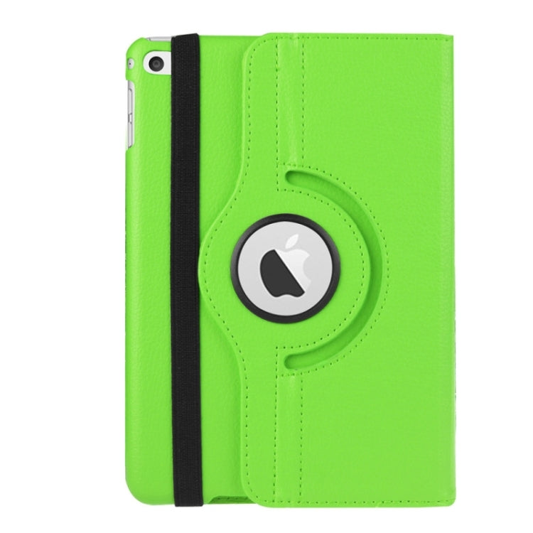 Litchi Texture 360 Degree Rotating Smart Leather Case with Holder for iPad mini 4 / mini 5