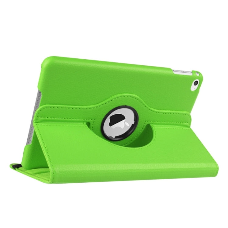 Litchi Texture 360 Degree Rotating Smart Leather Case with Holder for iPad mini 4 / mini 5