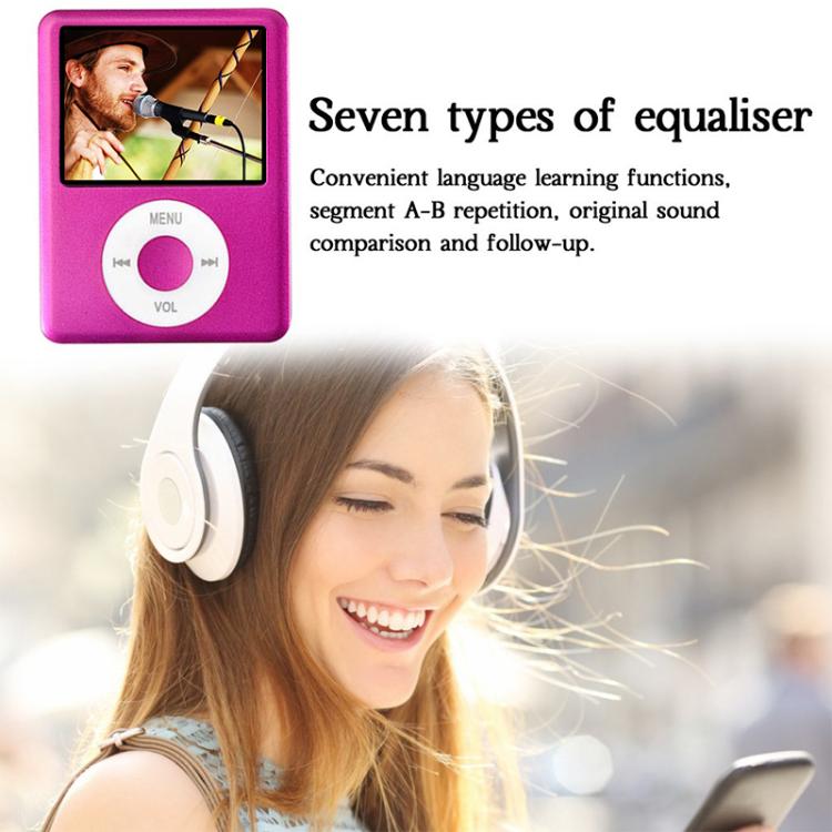 1.8 inch TFT Screen MP4 Player with TF Card Slot, Support Recorder, FM Radio, E-Book and Calendar