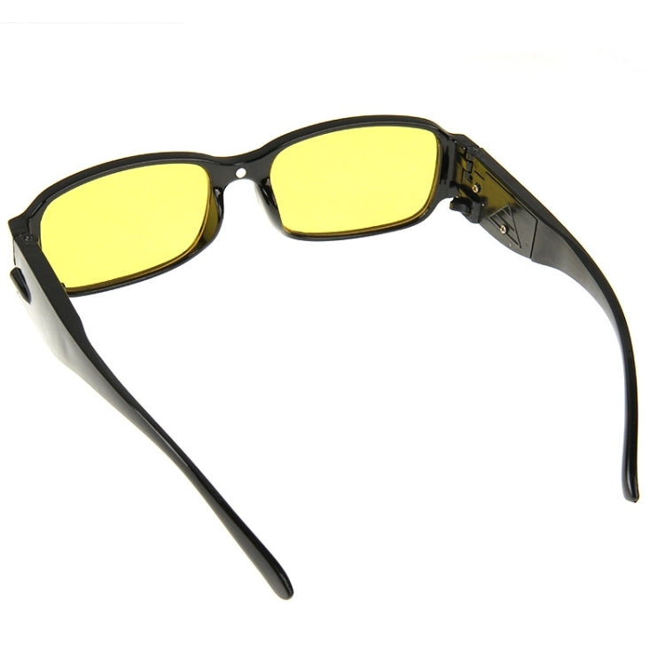 UV Protection Yellow Resin Lens Reading Glasses with Currency Detecting Function, +1.00D, +1.50D, +2.50D, +3.00D, +3.50D, +4.00D