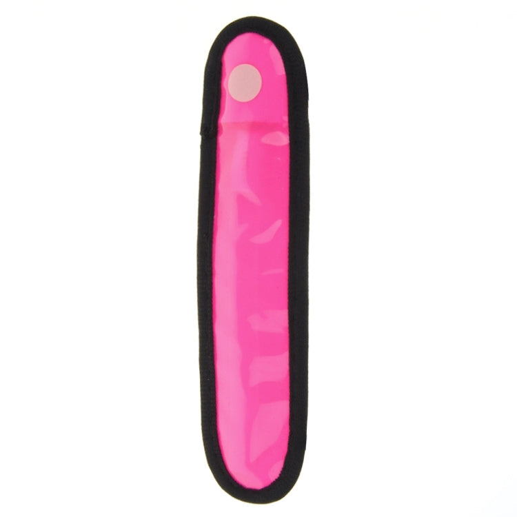 Battery Power Glow Stick Clip-on Marker Polymer Strip LED Light Flashlight, LED Magenta