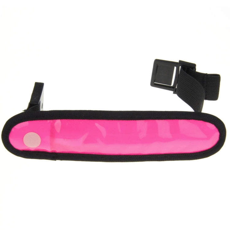 Battery Power Glow Stick Clip-on Marker Polymer Strip LED Light Flashlight, LED Magenta